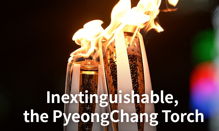 Inextinguishable, the PyeongChang Torch