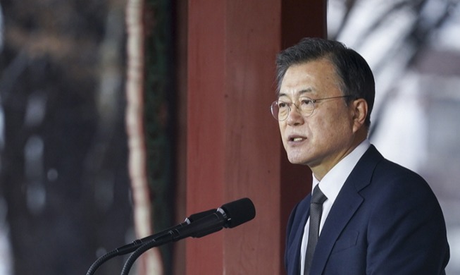 Address by President Moon Jae-in on 102nd March First Independence Movement Day