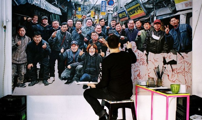 American artist captures stories of Korea's older generation